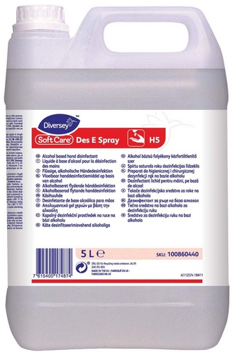 Soft Care  Des E Spray H5 W3307  5Lt