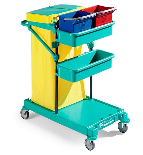 Trolley Green 0 53X85X107 Cm Azul