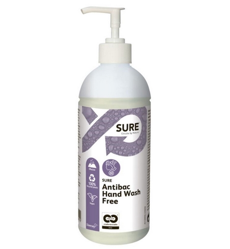 Sure Antibac Hand Wash Free 6x0.5l E.I.P.Pl