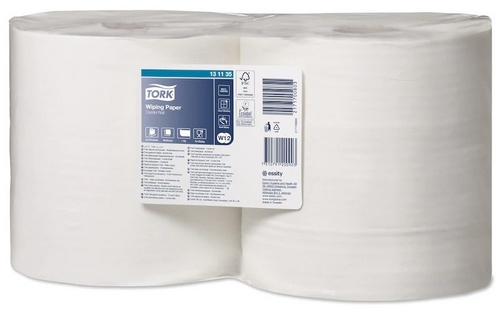 Rolo Industrial De Extraco Central 1Fl Branco 460Mx24,5Cm