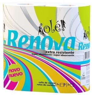 Rolo Cozinha Branco Saco C/24X2Rolos=48Uni Rnv