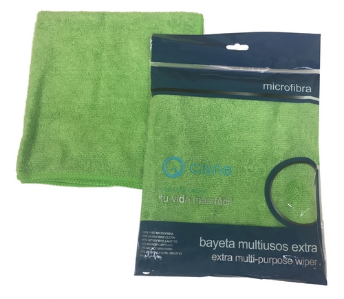 Pano Microfibras Multiusos Extra Verde 38x40 (Mpt)