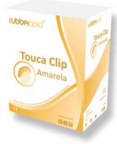 Touca Clip Amarela Em Pp Pac100Uni