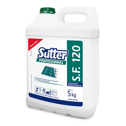 S.F. 120 Det.Super Activo 5Kg (Sutter)