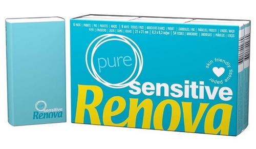 Lenos Bolso Papel Renova Sensitive Branco 40X6