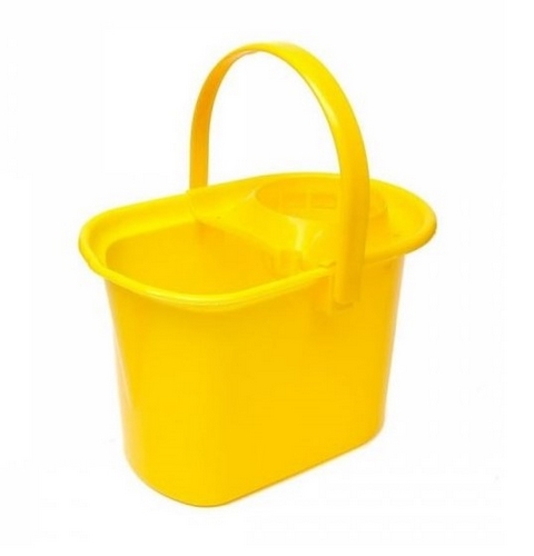 Balde Ibercisne Rectang. 14L c/Espremedor Amarelo (MPT)