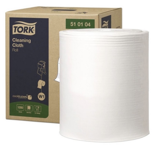 Rolo Papel Premium Cloth Branco 1Fl 1000Serv 38X42,8Cm Tork