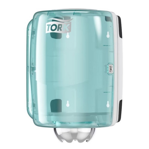 Dispensador P/Rolo De Extraco Central Azul *Tork*