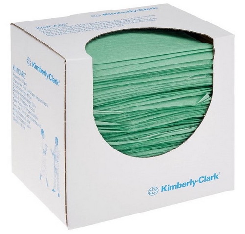 Kimcare Babetes De Proteco Verde 100Serv 1Folha 50X37,5Cm