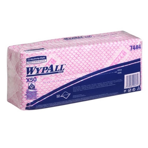 Panos Wypall X50 Rosa 50Ser 1Fl 24,5X41,6Cm Kimb