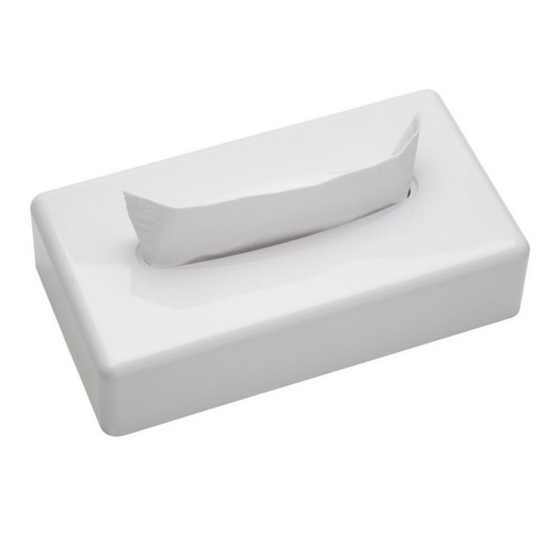 Dispensador Lenos Faciais Rectangular Branco