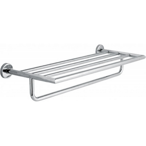 Toalheiro Repisa Inox Brilhante 65Cm