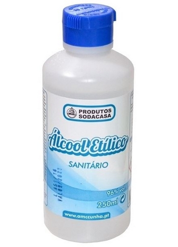 Alcool Etlico Sanitrio 0.25Ml  96% Vol. Uni