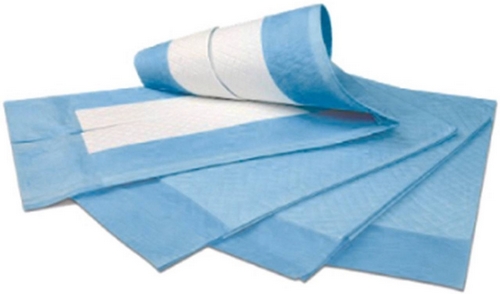 Resguardo Absorvente Azul 60x60cm 200pcs (4x50pcs)